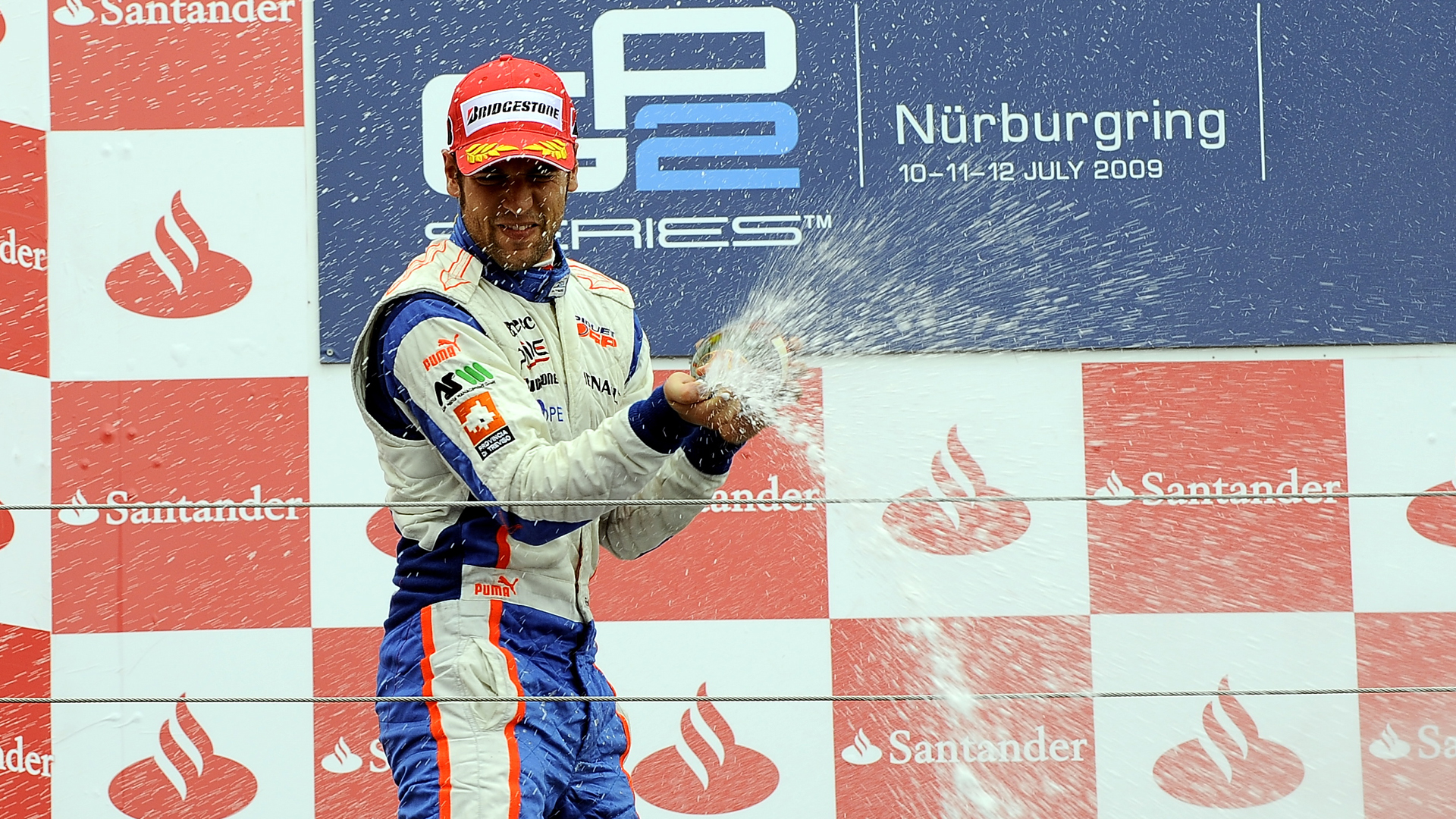 Podio GP2 Nürburgring 2009
