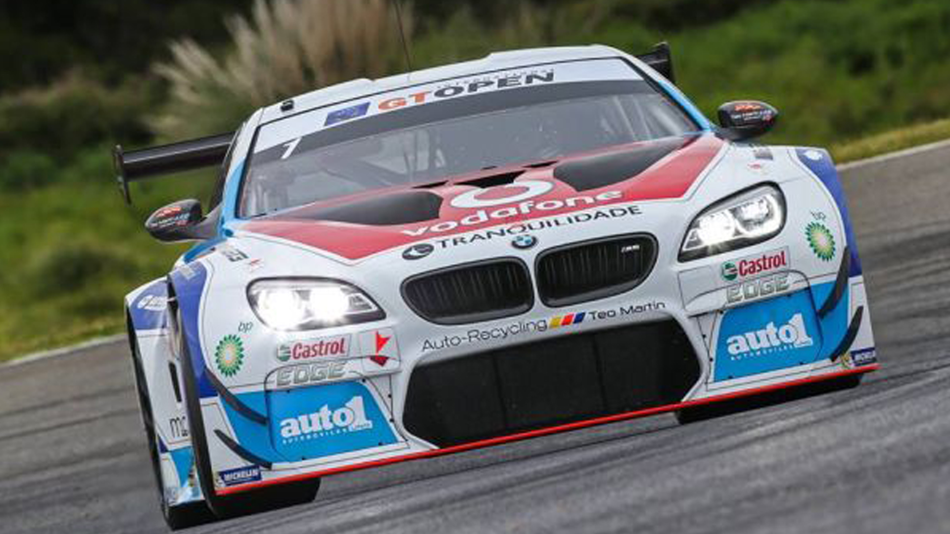 BMW M6 GT3 en curva — International GT Open